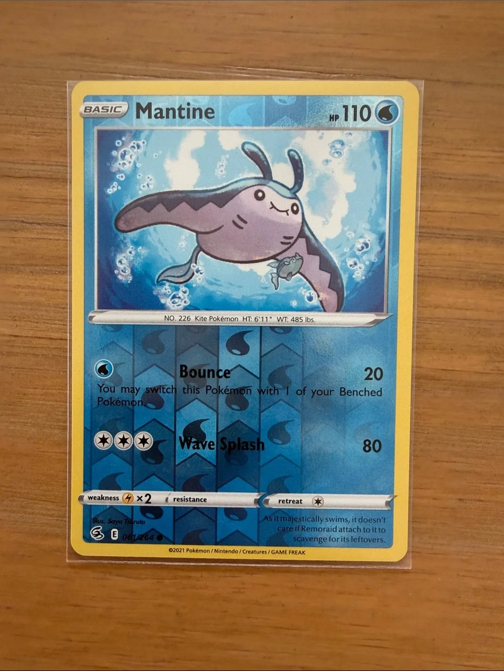 Mantyke & Mantine Pokémon Lot | 3 Reverse Holo Water Cards ✨5/$25✨